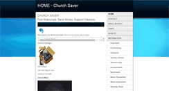 Desktop Screenshot of churchsaver.com